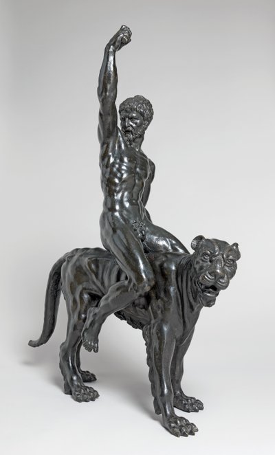 Nude Bacchants Riding Panthers by Michelangelo Buonarroti